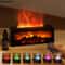 Flame Effect Aroma Humidifier Essential Oil Diffuser With RGB Light And Remote Control 3