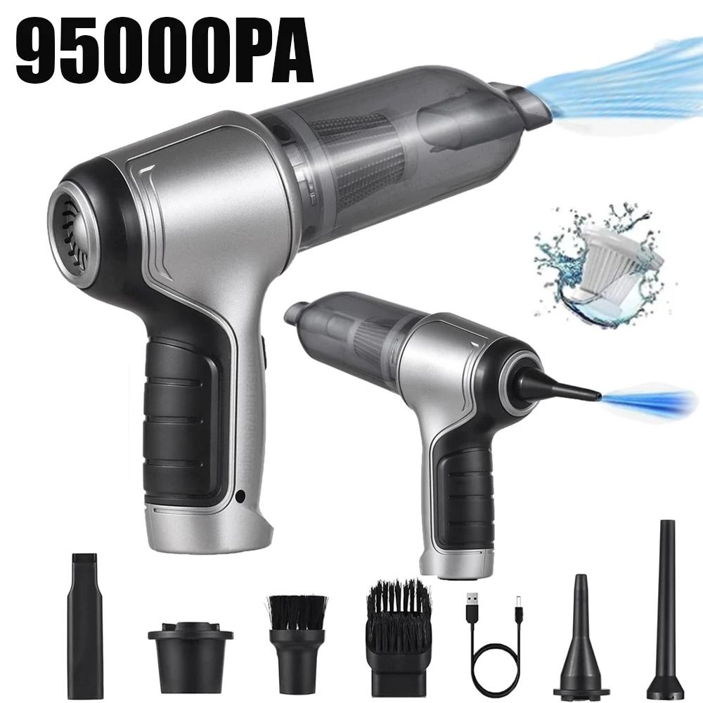 Wireless Car Vacuum Cleaner Portable Cordless Handheld Cleaner With Strong Suction 0