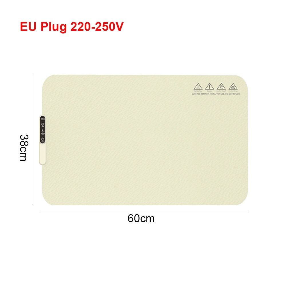 Foldable Electric Warming Tray Silicone Food Warmer Plate Fast Heating Portable Mat 0