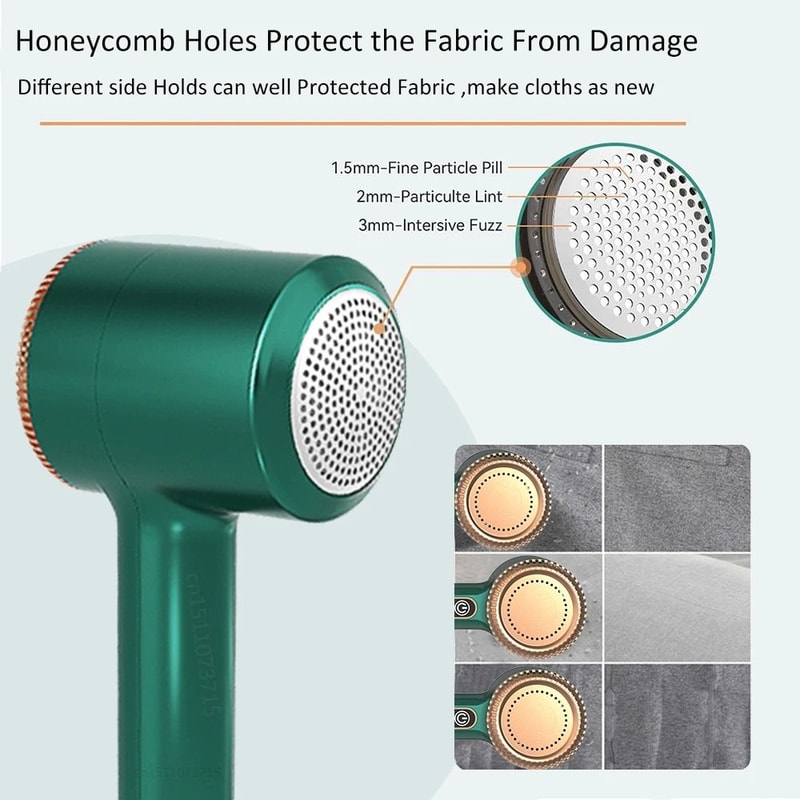 Rechargeable Electric Lint Remover Fabric Shaver For Clothes And Sweaters 4