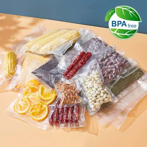 Vacuum Sealer Food Storage Bags 100 Pack Airtight Vacuum Packaging Bags