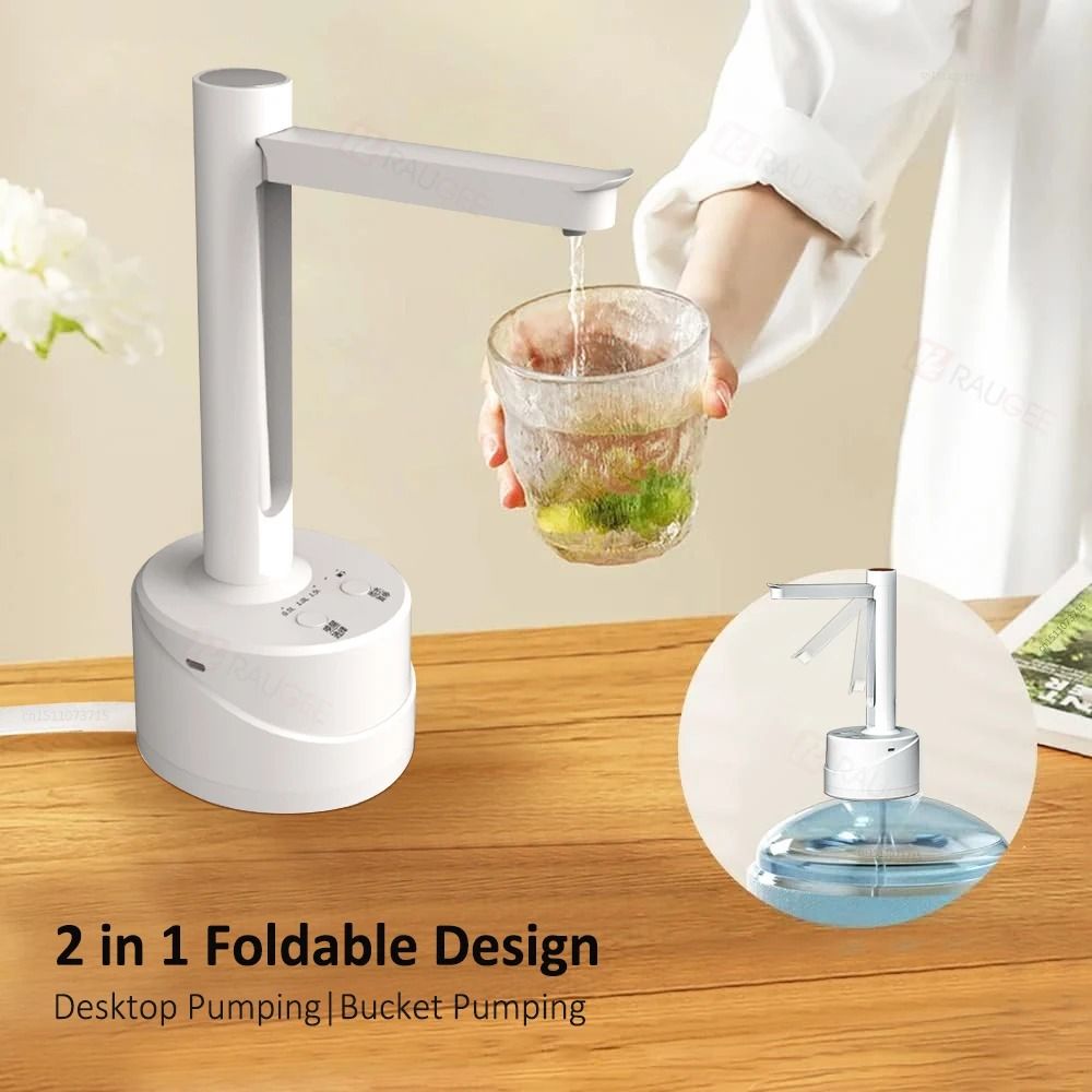 Automatic Electric Water Bottle Pump Rechargeable Dispenser For 19 Liter Bottles 6