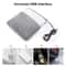USB Electric Foot Warmer Plush Heating Pad Portable Winter Foot Warming Mat 4