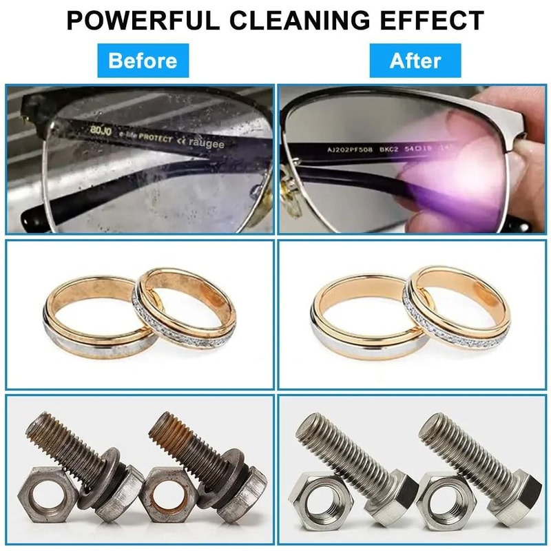 08 L Ultrasonic Cleaner 40kHz Jewelry And Glasses Cleaning Machine 5