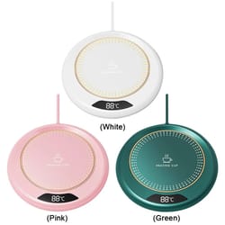 electric coffee mug warmer with 3 temperature settings portable cup heating plate