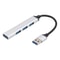 USB 30 Multiport Hub With USB C Connector Fast USB Splitter For Laptops 2
