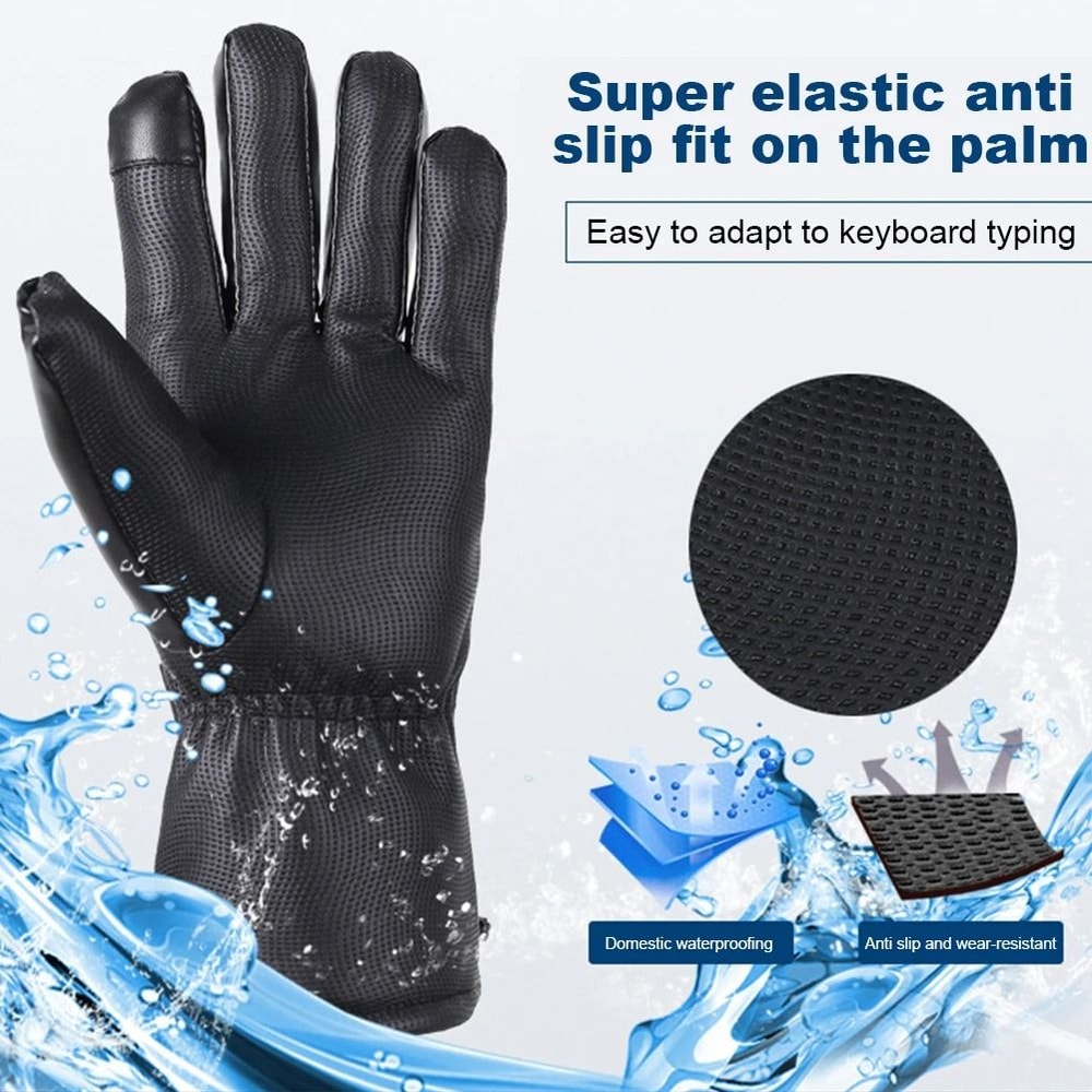 Rechargeable Heated Gloves With 3 Heat Levels Winter Outdoor Gloves 5