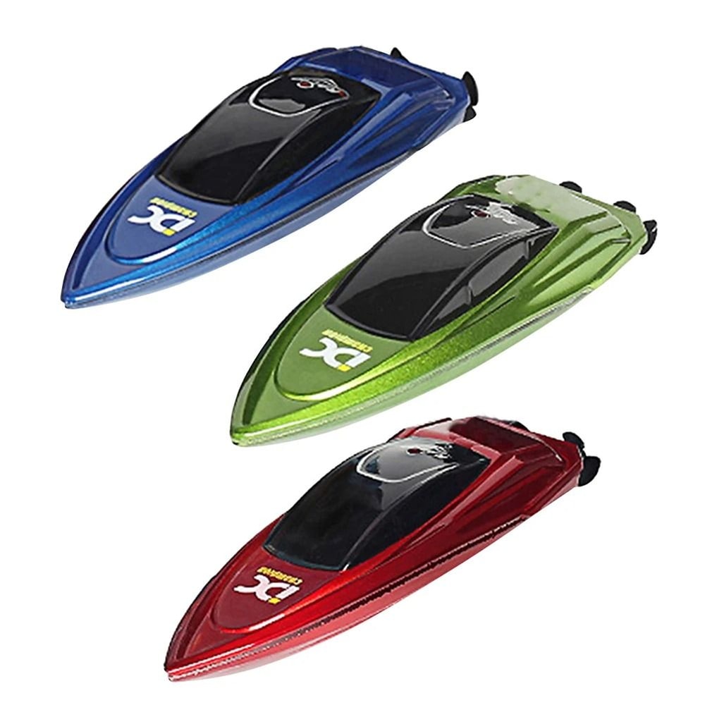 High Speed Waterproof RC Boat With LED Lights Remote Control Ship Toy 0