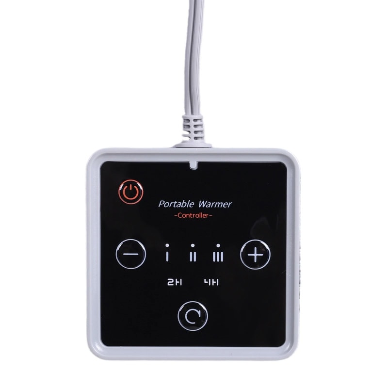 Quiet Under Desk Foot Warmer With Thermostat And Timer Electric Heater 1