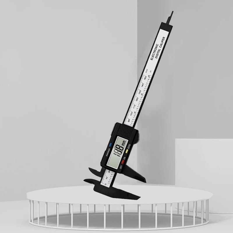 Digital Vernier Caliper 0 To 150mm Lightweight Measuring Tool 5