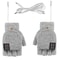 Rechargeable Heated Gloves Double Sided Electric Thermal Mittens 5