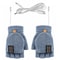 Rechargeable Heated Gloves Double Sided Electric Thermal Mittens 3