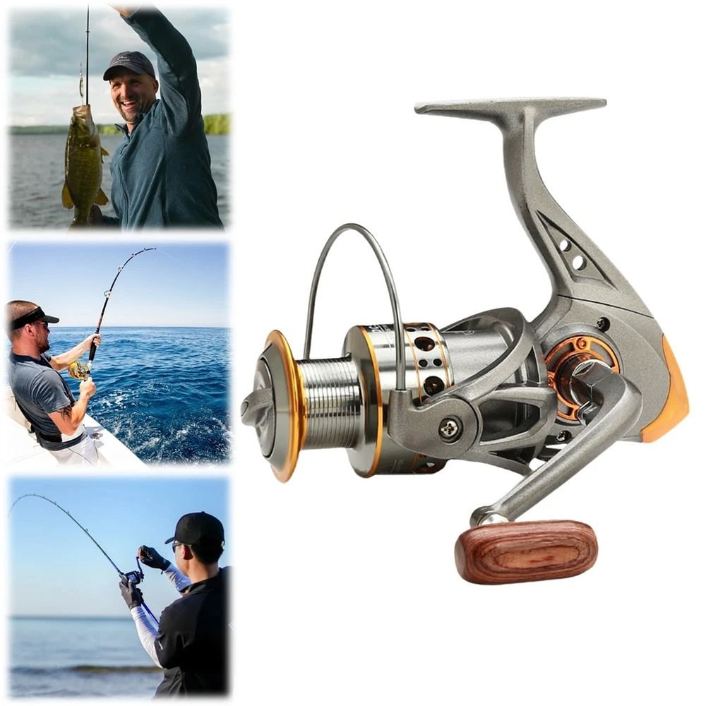 All Purpose Spinning Fishing Reel With CNC Metal Spool 0