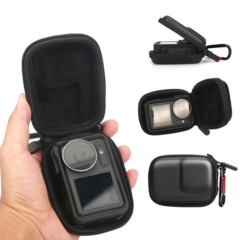 Portable DJI Osmo Action Case Double Zipper Protective Carry Bag 4
