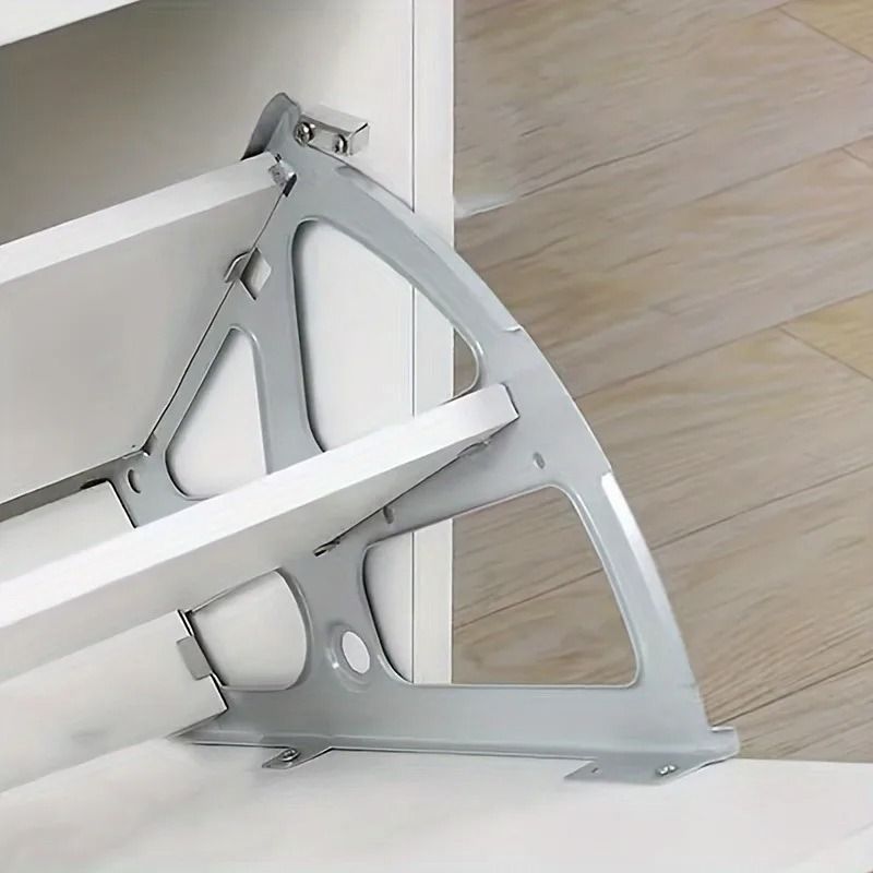 Stainless Steel Flip Shoe Cabinet Hardware Hidden Flip Rack 3