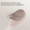 Portable Hollow Hair Comb Anti Tangling Scalp Massage Brush 4