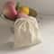 Cute Heart Print Drawstring Storage Bag Travel Cable Organizer 1