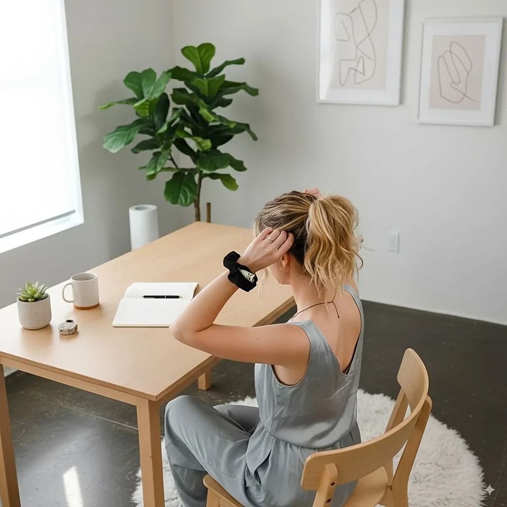 Hidden Storage Hair Scrunchie With Zipper Secret Wallet 4