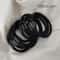 Basic Plain Color Thick Elastic Hair Ties Set With High Elasticity Ponytail Holders 2