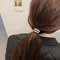 Basic Plain Color Thick Elastic Hair Ties Set With High Elasticity Ponytail Holders 5