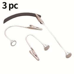 stainless steel magnetic mosquito coil holder with ash tray base and secure support frame