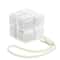 Magic Cube 8 Grid Pill Organizer Box With Hanging Rope Moisture Proof Travel Medicine Storage 1