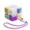 Magic Cube 8 Grid Pill Organizer Box With Hanging Rope Moisture Proof Travel Medicine Storage 2