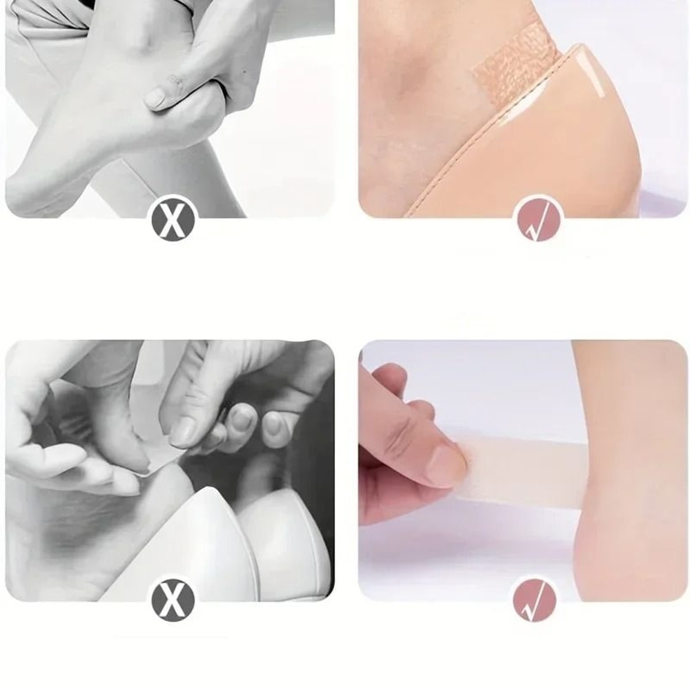 Silicone Blister Bandage Heel Protector Tape For Shoe Friction Relief 5