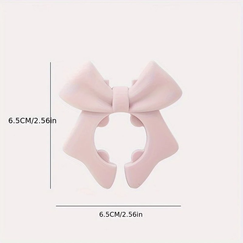 Silicone Spatula Holder With Bow Design Kitchen Spoon Holder For Stove 4