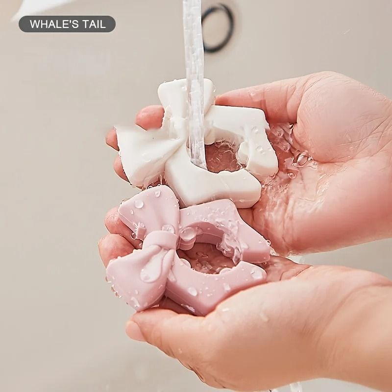 Silicone Spatula Holder With Bow Design Kitchen Spoon Holder For Stove 5