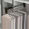 Adjustable Pull Out Clothes Rod Foldable Wardrobe Hanging Rail Organizer 5
