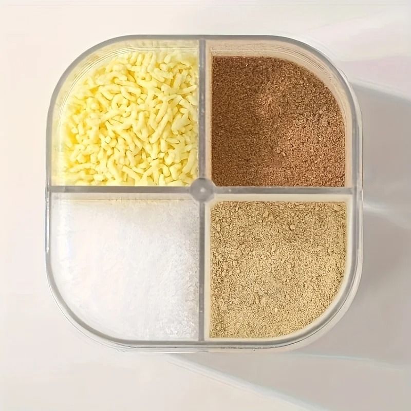 Plastic Spice Shaker 4 Hole Seasoning Dispenser For Kitchen Use 5