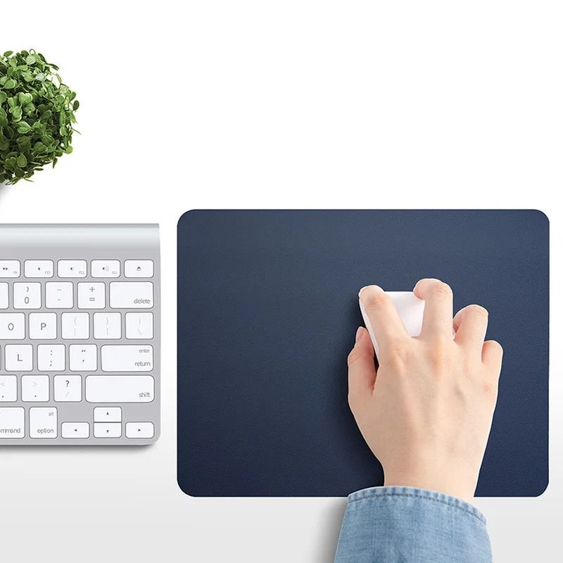 Leather Mouse Pad Simple Office Desk Mouse Pad For Home And Study 5