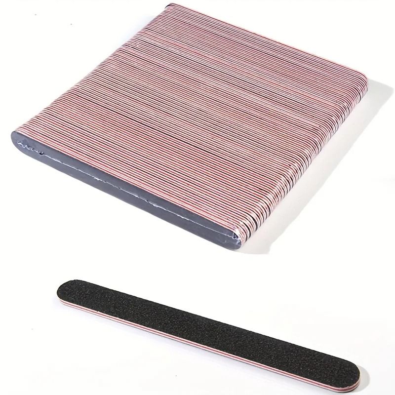 Professional Double Sided Nail File Set Washable Manicure Tools 2