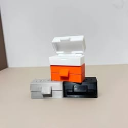 portable cr2032 battery holder coin battery storage box organizer