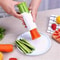 Manual Vegetable Chopper Easy Vegetable Cutter Kitchen Food Slicer 4