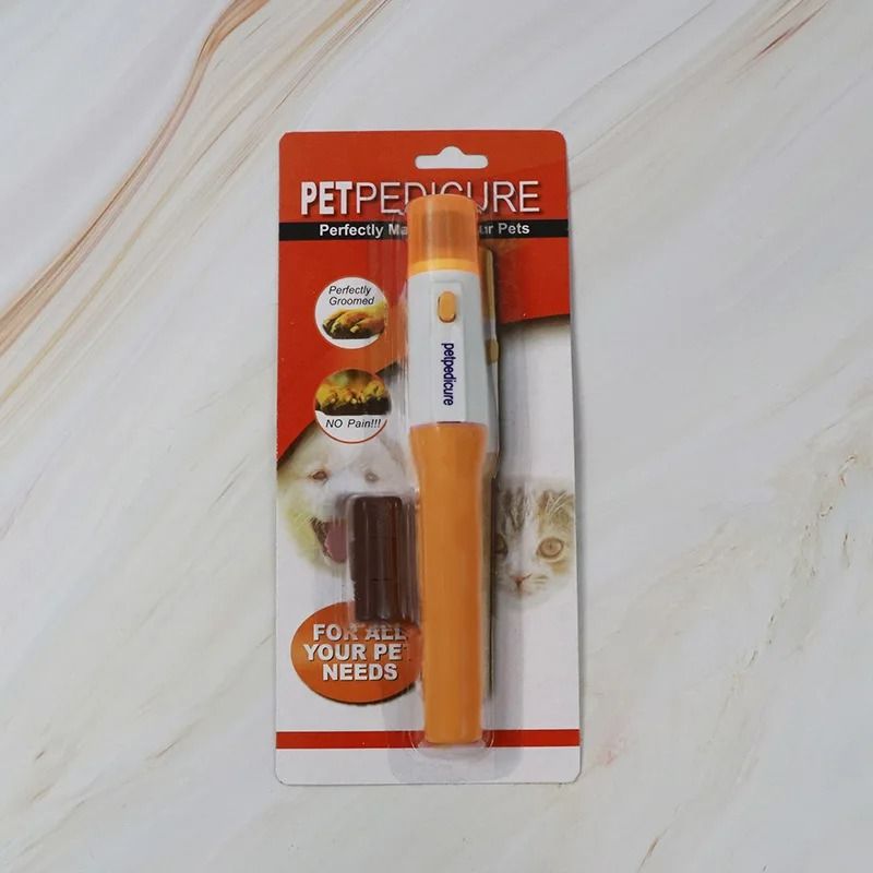 Electric Pet Nail Grinder Dog Nail Trimmer With Interchangeable Heads 3