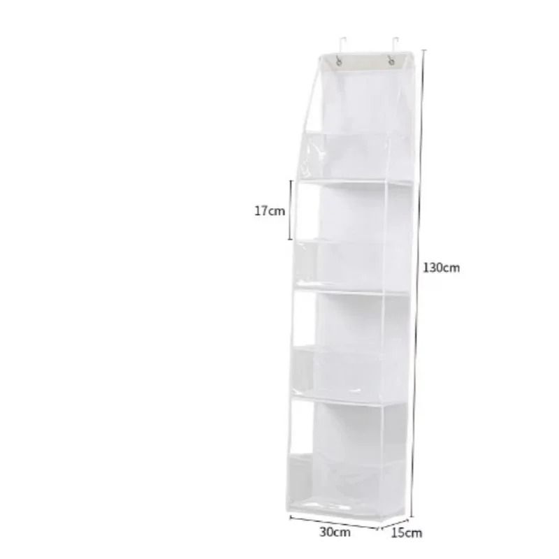4 Layer Hanging Storage Organizer Foldable Behind Door Closet Bag 1