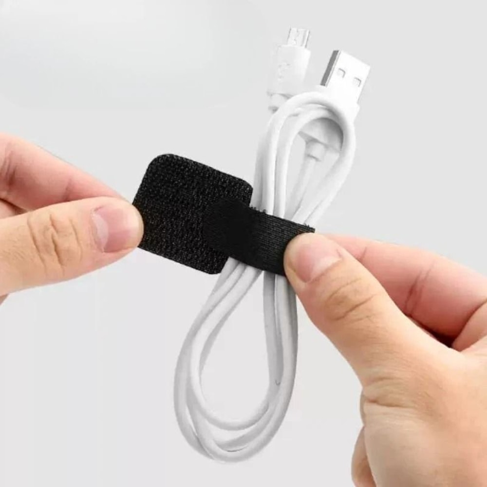 Self Adhesive Cable Organizer Clips Desk And Wall Cable Holder Set 5