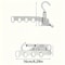Foldable Clothes Drying Rack Multi Hole Travel Clothes Hanger 1