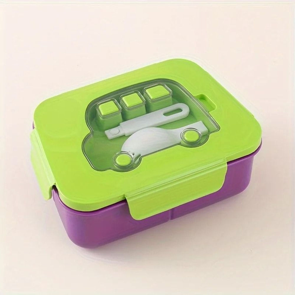 Kids Lunch Box Leak Proof Microwave Safe School Food Container 3