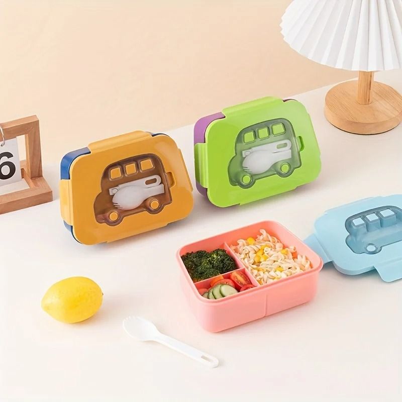 Kids Lunch Box Leak Proof Microwave Safe School Food Container 4