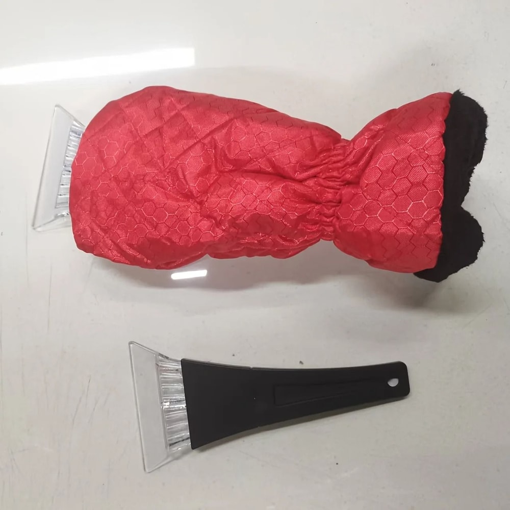 Heavy Duty Car Ice Scraper Windproof Snow Removal Tool Set 0