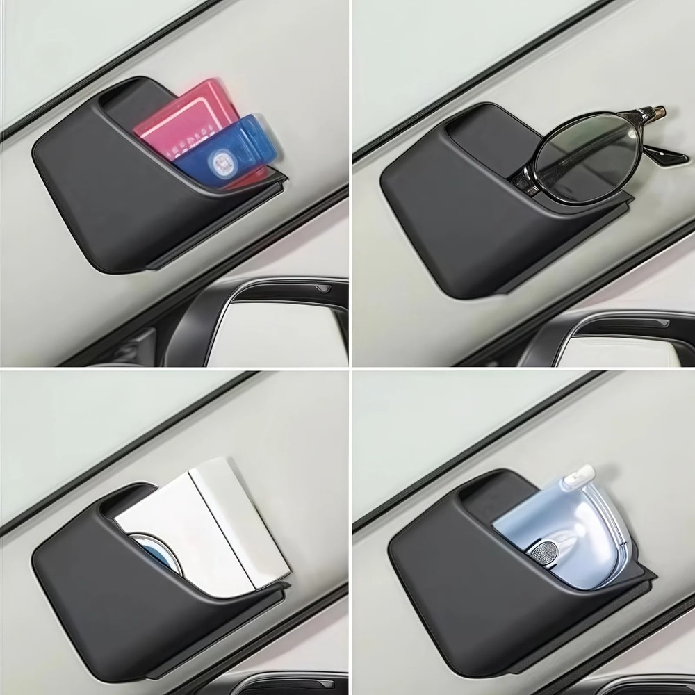 Car Phone And Glasses Organizer Anti Slip Dashboard Storage Holder 5