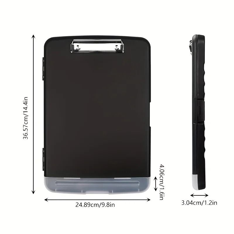 A4 Waterproof File Box Desktop Document Holder With Writing Board 4