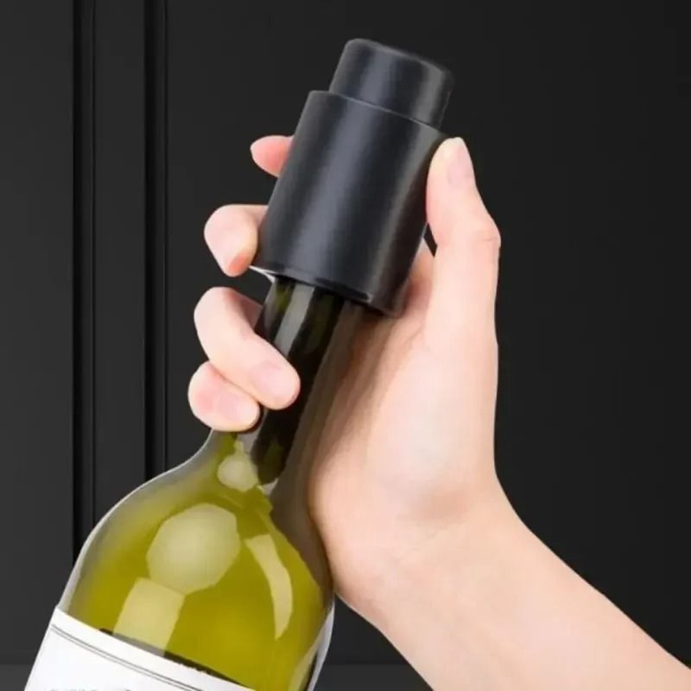 Vacuum Wine Stopper Push Style Wine Bottle Preservation Seal 5