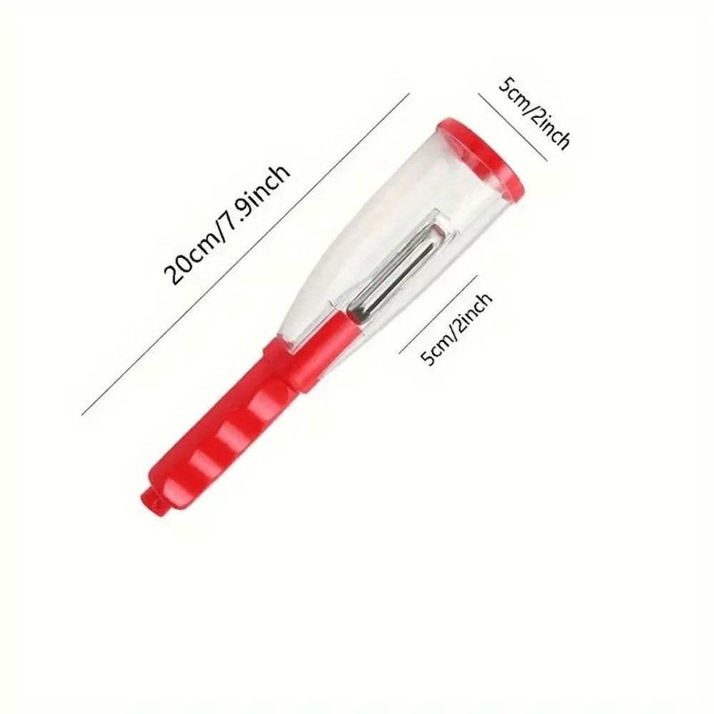 Stainless Steel Vegetable Peeler With Storage Multifunctional Kitchen Tool 2