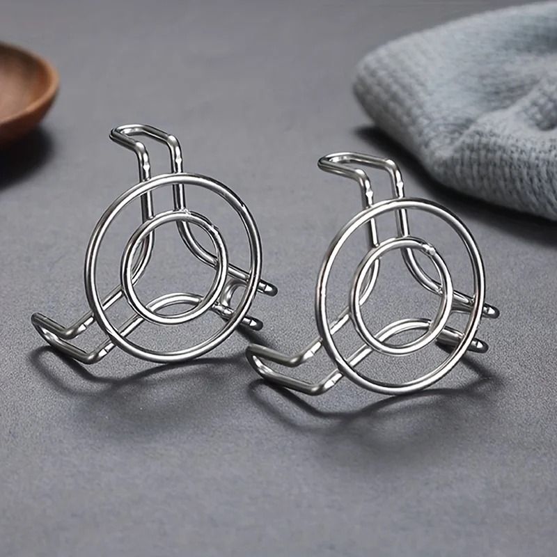 2 Inch Stainless Steel Steaming Rack Mini Pot Steamer Stand 0