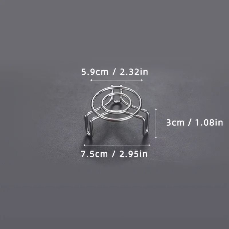 2 Inch Stainless Steel Steaming Rack Mini Pot Steamer Stand 5
