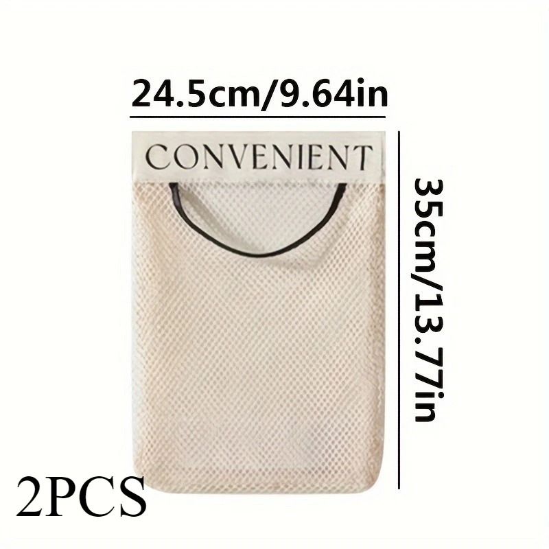 Wall Mounted Storage Bag Large Capacity Kitchen Garbage Bag Organizer 1